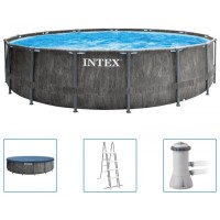Басейн INTEX GREYWOOD PRISM FRAME PREMIUM POOLS 457 x 122 см 26742NP