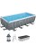 Басейн BESTWAY Steel Pro Max 488 x 244 x 122 см з піщаною фільтрацією 56671