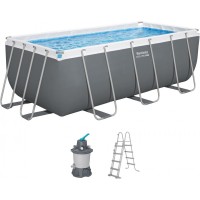 Басейн BESTWAY Steel Pro Max 412 x 201 x 122 см з піщаною фільтрацією 56457