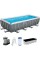 Басейн BESTWAY Steel Pro Max 549 x 274 x 122 см з картриджним фільтром 56465