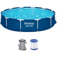 Басейн BESTWAY Steel Pro 366 x 76 см з картриджною фільтрацією 56681