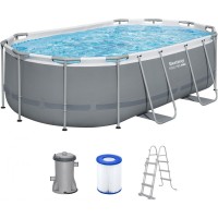 Басейн BESTWAY Steel Pro Max 427 x 250 x 100 см з картриджним фільтром 56620