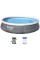 Басейн BESTWAY Fast Set Rattan 396 x 84 см з картриджним фільтром 57376