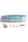 Басейн INTEX PRISM FRAME 610 × 132 см з картриджним фільтром 12V 26756GN