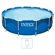 Басейн INTEX METAL FRAME 366 x 76 см з фільтруючим насосом 220-240 В 28212NP