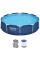 Басейн BESTWAY Steel Pro 305 x 76 см з картриджним фільтром 56679