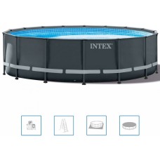 Басейн INTEX Ultra XTR Frame Pools 610 x 122 см з піщаною фільтрацією 26334NP