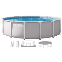 Басейн INTEX PRISM FRAME 427 × 107 см з картриджним фільтром 220–240 В 26720ND