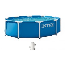 Басейн INTEX METAL FRAME 305 × 76 см з фільтрацією 220–240 В 28202ND