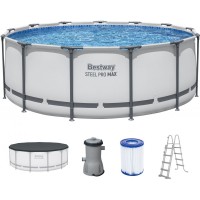 Басейн BESTWAY Steel Pro Max 396 x 122 см з картриджною фільтрацією 5618 Вт