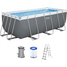 Басейн BESTWAY Steel Pro Max 412 x 201 x 122 см з картриджним фільтром 56456