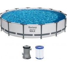 Басейн BESTWAY Steel Pro Max 427 x 84 см з картриджним фільтром 56595
