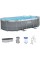 Басейн BESTWAY Steel Pro Max 488 x 305 x 107 см з картриджним фільтром 56448