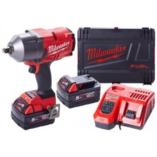 Ударний гайковерт Milwaukee M18 FHIWP12-502X 2x5.0 Ah, кейс HD 4933459693