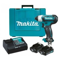 Акумуляторний ударний гайковерт Makita TD110DSAE з літій-іонним акумулятором (2x2.0Ah/12V)