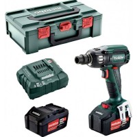 Акумуляторний ударний гайковерт Metabo SSW 18 LTX 400 BL (18V/2x4.0 Ah) 602205500