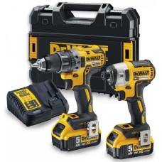 Викрутка DeWALT DCK268P2T-QW 18 В + діапазон DCF887 (2x5.0Ah/18 В) Tstak II