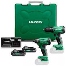 HiKOKI KC18DAWAZ Комплект акумуляторів DS18DA+WH18DA (2x 2.0Ah/18V)