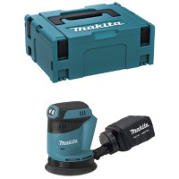 Акумуляторна шліфувальна машина Makita DBO180ZJ Li-ion (18 В/123 мм) без акумулятора, Makpac