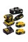 Орбітальна шліфувальна машина DeWALT DCW200P2 XR (18 В/2 x 5,0 Аг) Tstak