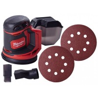 Акумуляторна ексцентрикова шліфувальна машина Milwaukee M18 BOS125-0 125 мм (18 В), 4933464228
