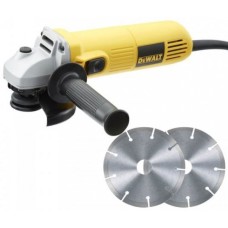Кутова шліфувальна машина DeWALT DWE4016D2 (730 Вт/115 мм) + 2 диски