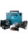Акумуляторна кутова шліфувальна машина Makita GA029GM201 125 мм Li-ion XGT (2x4.0Ah/40V) Makpac4