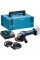 Акумуляторна кутова шліфувальна машина Makita DGA452RTJ 115 мм LXT (2x5.0Ah/18V) Makpac