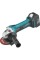 Акумуляторна кутова шліфувальна машина Makita DGA452RTJ 115 мм LXT (2x5.0Ah/18V) Makpac