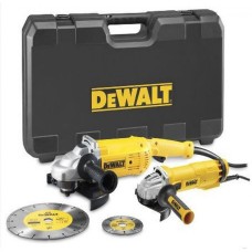 Акційний товар на кутову шліфувальну машинку DeWALT DWE492SDT 230 мм + 125 мм