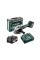 Акумуляторна кутова шліфувальна машина Metabo W 18 7-125 (18 В/2 x 4,0 Аг/125 мм) + MetaBOX 602371510
