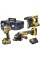 Набір DeWALT DCK305P3T DCH273N + DCG405 + DCF887 + DCB115 + (18V/3x5.0Ah) Tstak