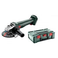 Акумуляторна кутова шліфувальна машина Metabo W 18 7-125 (18 В/Без акумулятора/125 мм) + MetaBOX 602371840