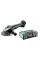 Акумуляторна кутова шліфувальна машина Metabo W 18 7-125 (18 В/Без акумулятора/125 мм) + MetaBOX 602371840