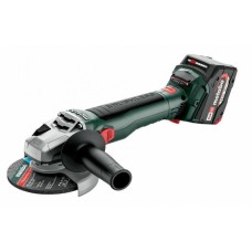 Акумуляторна кутова шліфувальна машина Metabo W 18 LT BL 11-125 (18 В/2 x 4,0 Аг/125 мм) 613052510