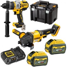 Набір DeWALT DCK2016T2T Combo2 DCD999 + DCG418 2x6Ah