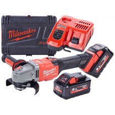 Кутова шліфувальна машина Milwaukee M18 FHSAG125XB-552X 125 мм 2x5.5 Ah HD BOX 4933471079