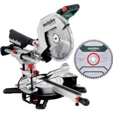 Торцювальна пилка Metabo KGS 305 M Set з подачею + 2 × твердосплавні пильні диски 613305900
