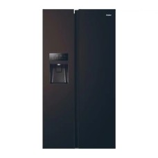 Haier HSR3918EIPB Холодильник Full No Frost 177,5 см Диспенсер для води Obsidian