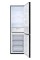 Холодильник Amica FK3356.4GBDF(D) Full No Frost 185.5 см Black glass
