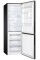 Холодильник Amica FK3356.4GBDFZAA Full No Frost 185.5 см black