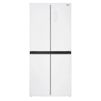 MPM 434-SBF-08 Холодильник Full No Frost 180см Відділення Свіжість Біле скло