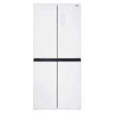 MPM 434-SBF-08 Холодильник Full No Frost 180см Відділення Свіжість Біле скло