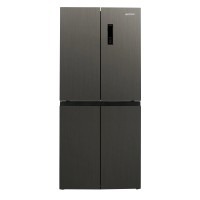 Холодильник MPM 434-SBF-04 Full No Frost 180см Ящик з контролем вологості Dark Inox