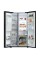 Холодильник Haier SBS HSW79F18DIGB No Frost 177.5 см Диспенсер для води та льоду Black Glass