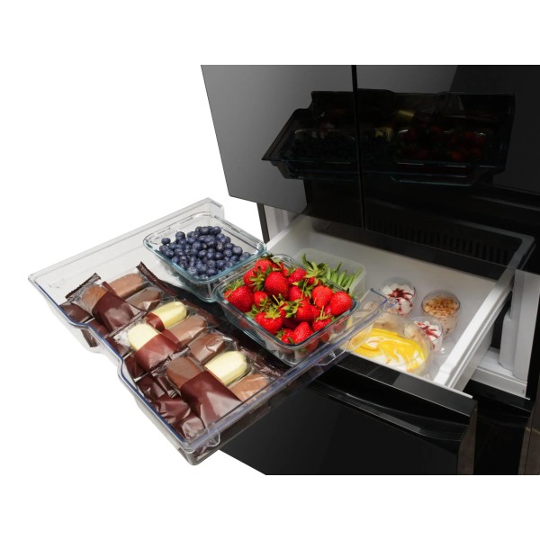 Холодильник Amica FY3279.6gdfb Повний без морозу 180,3 см