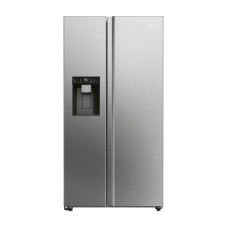 Холодильник Haier Series 7 SBS HSW79F18CIMM Full No Frost 177,5 см Диспенсер для води Пульт дистанційного керування Platinum Inox
