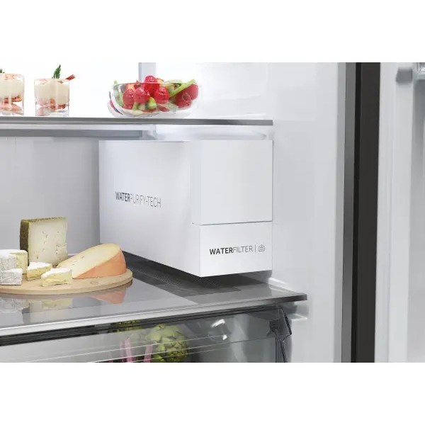 Холодильник Haier Series 7 SBS HSW79F18CIMM Full No Frost 177,5 см Диспенсер для води Пульт дистанційного керування Platinum Inox