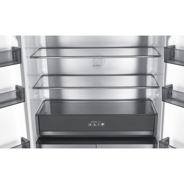 Холодильник MPM SBS 503-SSI-13/D Full No Frost 190.2 см black