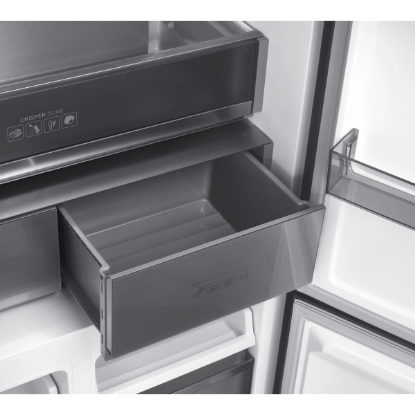 Холодильник MPM SBS 503-SSI-13/D Full No Frost 190.2 см black